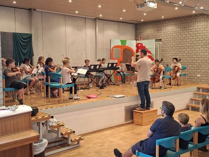 Orchesteraufführung